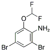 2,4-DIBROMO-6-(DIFLUOROMETHOXY)ANILINE CAS#: 88149-44-4