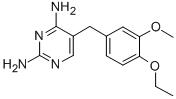 2,4-Pyrimidinediamine, 5-((4-ethoxy-3-methoxyphenyl)methyl)- CAS#: 85544-41-8