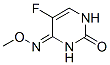 2,4(1H,3H)-Pyrimidinedione,5-fluoro-,4-(O-methyloxime)(9CI) CAS#: 85931-95-9