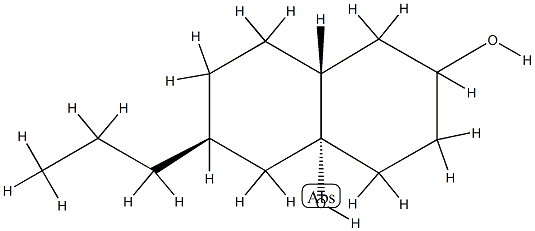 2,4a(2H)-Naphthalenediol, octahydro-6-(1-methylethyl)-, (4aR,6S,8aR)-rel- (9CI) CAS#: 816463-44-2