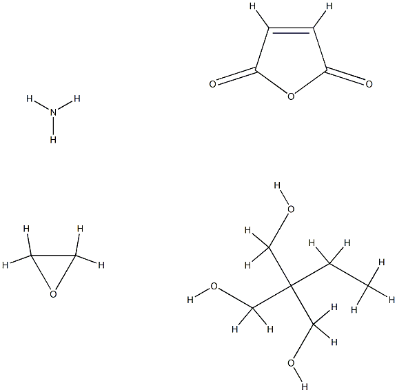2,5-Furandione, polymer with 2-ethyl-2-(hydroxymethyl)-1,3-propanediol and oxirane, ammonium salt CAS#: 89182-96-7