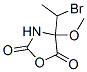 2,5-Oxazolidinedione, 4-(1-bromoethyl)-4-methoxy- CAS#: 83791-33-7