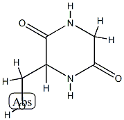 2,5-Piperazinedione, 3-(hydroxymethyl)- (6CI,7CI,9CI) CAS#: 89181-64-6