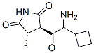 2,5-Pyrrolidinedione, 3-(aminocyclobutylacetyl)-4-methyl-, (3R,4S)- (9CI) CAS#: 812630-88-9