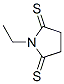 2,5-Pyrrolidinedithione, 1-ethyl- CAS#: 89464-69-7