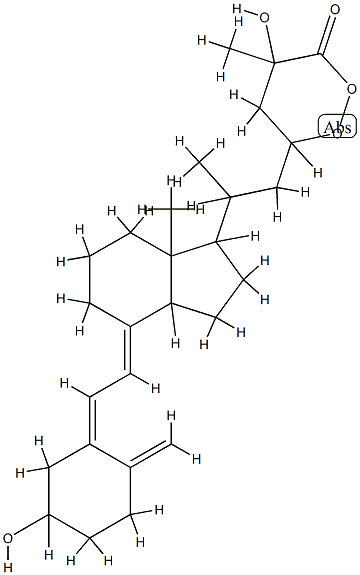 25-hydroxyvitamin D3-26,23-peroxylactone CAS#: 84070-69-9