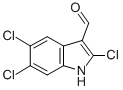 2,5,6-TRICHLORO-1H-INDOLE-3-CARBALDEHYDE CAS#: 800400-47-9