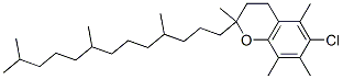 2,5,7,8-tetramethyl-2-(4,8,12-trimethyltridecyl)-6-chlorochroman CAS#: 80040-98-8