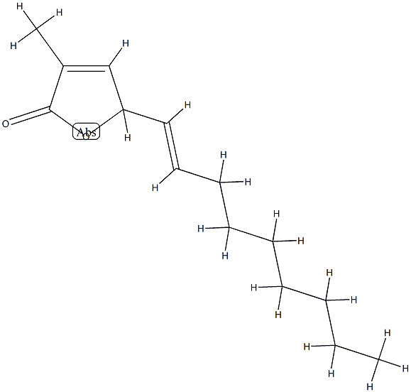 2(5H)-Furanone,3-methyl-5-(1E)-1-nonenyl-(9CI) CAS#: 804518-29-4