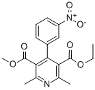 2,6-DIMETHYL-4-(3-NITRO-PHENYL)-PYRIDINE-3,5-DICARBOXYLIC ACID 3-ETHYL ESTER 5-METHYL ESTER CAS#: 89267-41-4