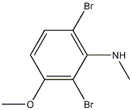 2,6-DibroMo-3-Methoxy-N-Methylaniline CAS#: 808736-58-5