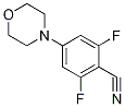 2,6-Difluoro-4-morpholin-4-ylbenzonitrile CAS#: 840481-30-3