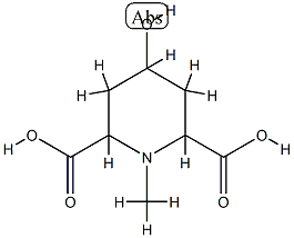 2,6-Piperidinedicarboxylicacid,4-hydroxy-1-methyl-(8CI) CAS#: 802828-65-5