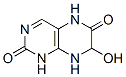 2,6-Pteridinedione,1,5,7,8-tetrahydro-7-hydroxy-(7CI) CAS#: 89418-30-4