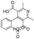 2,6-dimethyl-4-(2-nitrophenyl)pyridine-3,5-dicarboxylic acid CAS#: 88434-67-7