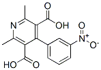 2,6-dimethyl-4-(3-nitrophenyl)pyridine-3,5-dicarboxylic acid CAS#: 88434-68-8