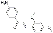 (2E)-1-(4-aminophenyl)-3-(2,4-dimethoxyphenyl)prop-2-en-1-one CAS#: 807642-56-4