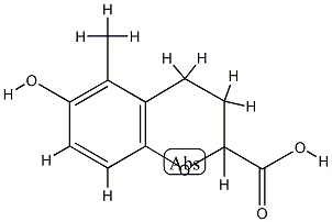2H-1-Benzopyran-2-carboxylicacid,3,4-dihydro-6-hydroxy-5-methyl-(9CI) CAS#: 802915-04-4