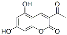 2H-1-Benzopyran-2-one, 3-acetyl-5,7-dihydroxy- (9CI) CAS#: 810676-37-0