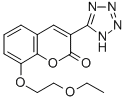 2H-1-Benzopyran-2-one, 8-(2-ethoxyethoxy)-3-(1H-tetrazol-5-yl)- CAS#: 80916-81-0