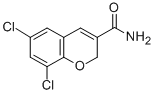 2H-1-Benzopyran-3-carboxamide, 6,8-dichloro- CAS#: 83823-24-9