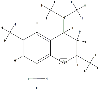 2H-1-Benzopyran-4-amine,3,4-dihydro-N,N,2,6,8-pentamethyl-(9CI) CAS#: 805953-93-9