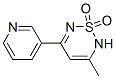 2H-1,2,6-Thiadiazine,3-methyl-5-(3-pyridyl)-,1,1-dioxide(8CI) CAS#: 802829-96-5
