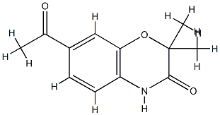 2H-1,4-Benzoxazin-3(4H)-one,7-acetyl-2,2-dimethyl-(9CI) CAS#: 816464-27-4
