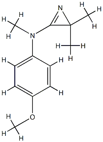 2H-Azirin-3-amine,N-(4-methoxyphenyl)-N,2,2-trimethyl-(9CI) CAS#: 803738-84-3