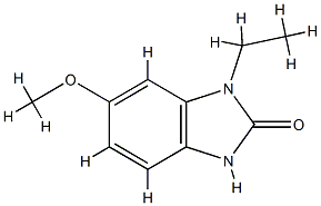 2H-Benzimidazol-2-one,1-ethyl-1,3-dihydro-6-methoxy-(9CI) CAS#: 89930-91-6