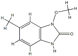 2H-Benzimidazol-2-one,1,3-dihydro-1-methoxy-6-methyl-(9CI) CAS#: 86465-39-6