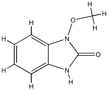 2H-Benzimidazol-2-one,1,3-dihydro-1-methoxy-(9CI) CAS#: 86465-32-9