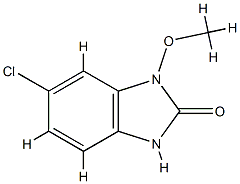 2H-Benzimidazol-2-one,6-chloro-1,3-dihydro-1-methoxy-(9CI) CAS#: 86465-33-0