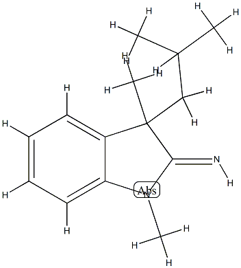 2H-Indol-2-imine,1,3-dihydro-1,3-dimethyl-3-(2-methylpropyl)-(9CI) CAS#: 803738-95-6