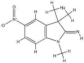 2H-Indol-2-imine,1,3-dihydro-1,3,3-trimethyl-5-nitro-(9CI) CAS#: 803739-05-1