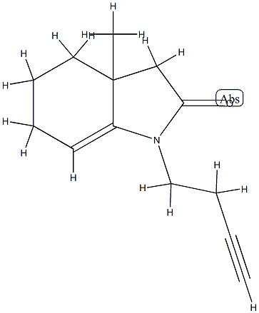 2H-Indol-2-one,1-(3-butynyl)-1,3,3a,4,5,6-hexahydro-3a-methyl-(9CI) CAS#: 810681-62-0