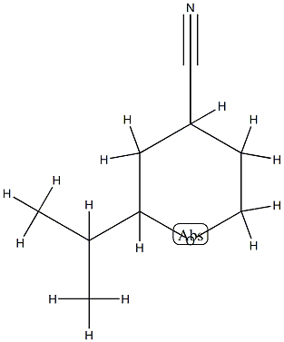 2H-Pyran-4-carbonitrile,tetrahydro-2-(1-methylethyl)-(9CI) CAS#: 84360-50-9