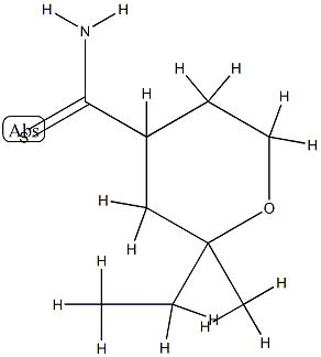 2H-Pyran-4-carbothioamide,2-ethyltetrahydro-2-methyl-(9CI) CAS#: 84125-27-9