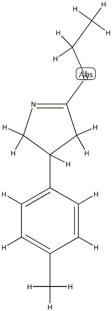 2H-Pyrrole,5-ethoxy-3,4-dihydro-3-(4-methylphenyl)-(9CI) CAS#: 80036-53-9