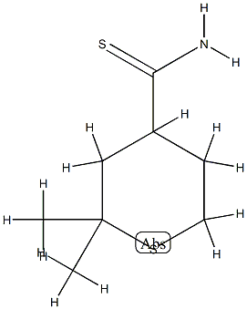 2H-Thiopyran-4-carbothioamide,tetrahydro-2,2-dimethyl-(9CI) CAS#: 88653-75-2