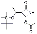(2R,3S)-3-((R)-1-((tert-ButyldiMethylsilyl)oxy)ethyl)-4-oxoazetidin-2-yl acetate CAS#: 85954-95-6