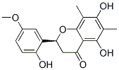 (2S)-2,3-Dihydro-5,7-dihydroxy-2-(2-hydroxy-5-methoxyphenyl)-6,8-dimethyl-4H-1-benzopyran-4-one CAS#: 82051-52-3