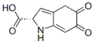 (2S)-5,6-dioxo-2,4-dihydro-1H-indole-2-carboxylic acid CAS#: 89762-39-0