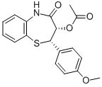 (2S-CIS)-3-(ACETYLOXY)-2,3-DIHYDRO-2-(4-METHOXY-PHENYL)-1,5-BENZOTHIAZEPIN-4(5H)-ONE CAS#: 87447-47-0
