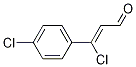 (2Z)-3-Chloro-3-(4-chlorophenyl)prop-2-enal CAS#: 88438-06-6