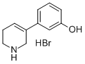 3-(1,2,5,6-Tetrahydropyridin-3-yl)phenol hydrobromide CAS#: 83010-42-8