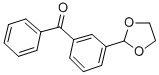 3-(1,3-DIOXOLAN-2-YL)BENZOPHENONE CAS#: 85366-46-7