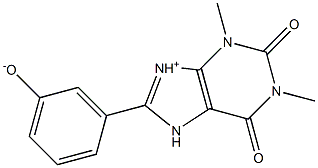 3-(1,3-dimethyl-2,6-dioxo-2,3,6,7-tetrahydro-1H-purin-9-ium-8-yl)phenolate CAS#: 85872-68-0