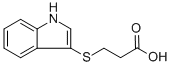 3-(1H-INDOL-3-YLSULFANYL)-PROPIONIC ACID CAS#: 80412-20-0