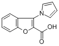 3-(1H-PYRROL-1-YL)-1-BENZOFURAN-2-CARBOXYLIC ACID CAS#: 80066-99-5